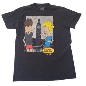 Vtg Beavis Butthead Movie t-shirt London